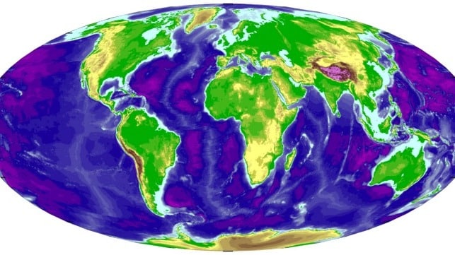 Seabed 2030 Project - Bathymetric data map of Ocean Floor UPSC - IAS PCS PIB the HIndu UPPCS UPPSC BPSC