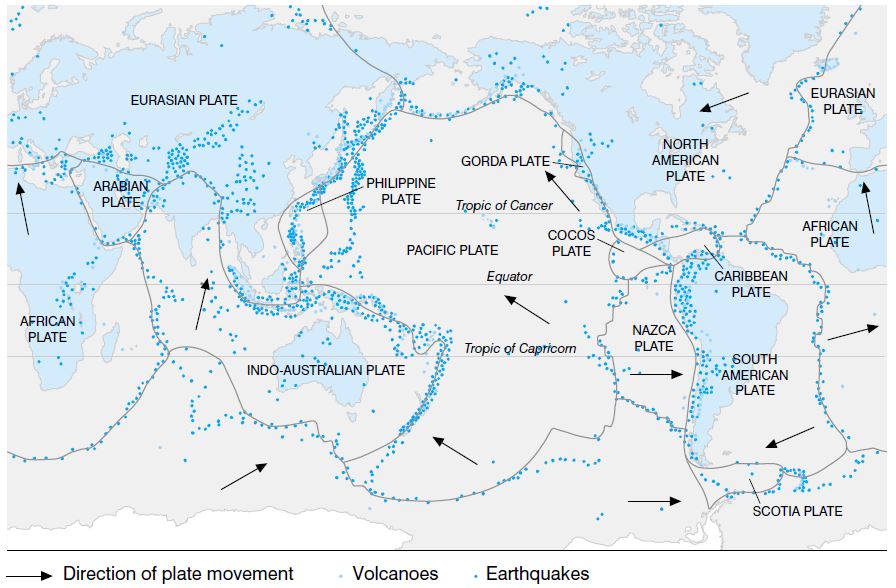 The Pacific Ring of Fire is a region where most earthquake occur, it is  also majority where majority of volcanic eruption are found. Is their  connection between the two facts? - Quora