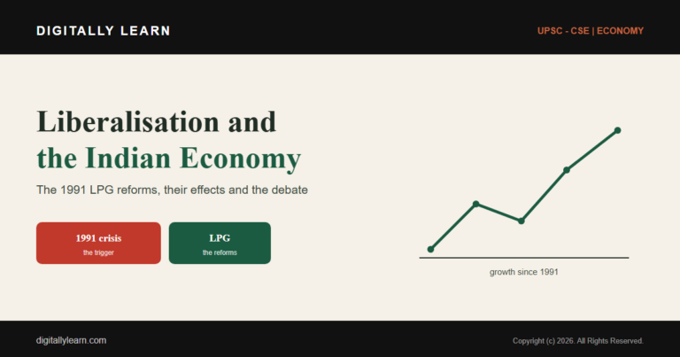 Effects of Liberalisation on the Indian Economy: the 1991 Reforms