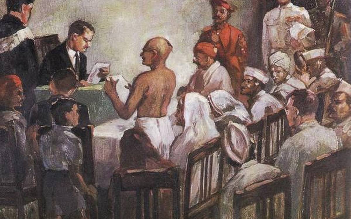 Gandhi, on the other hand, was arrested on accusations of sedition on March 10, 1922.