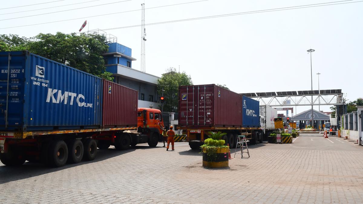 Goods exports dipped, but August tally lifts outlook