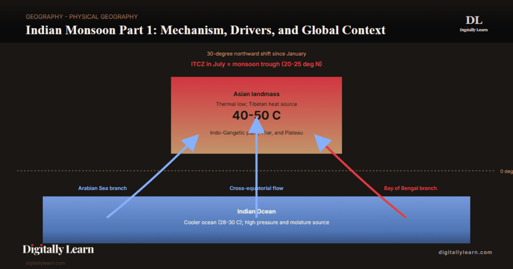 Indian Monsoon Part 1: Mechanism, Drivers, and Global Context