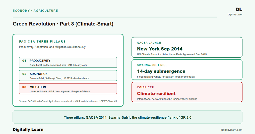 Green Revolution Part 8: Climate-Smart and Climate-Resilient Agriculture
