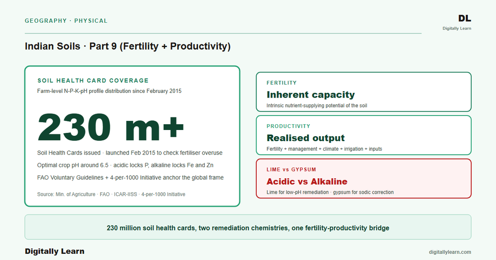 Soils Part 9: Fertility, Productivity, and the Soil-Climate-Crop Relationship