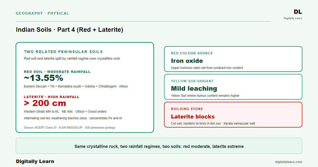 Soils Part 4: Red Soil and Laterite Soil (Peninsular Crystalline Origins)