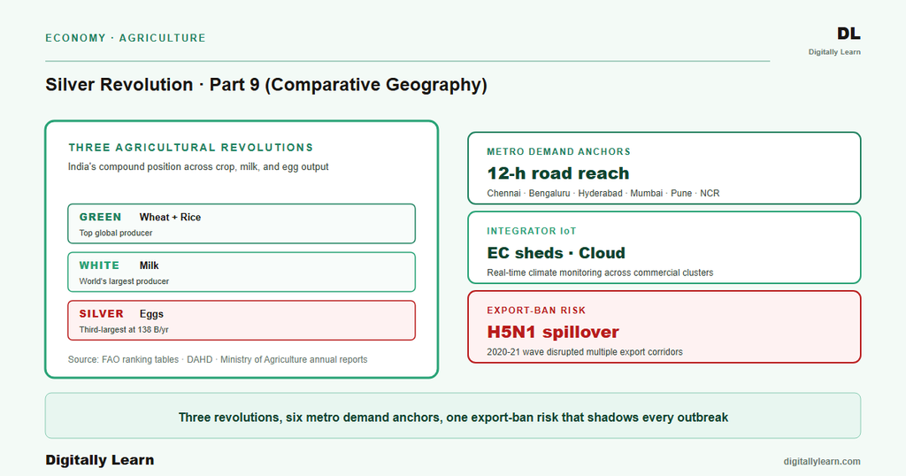Silver Revolution Part 9: Agricultural Geography, Comparative Perspective, and Contemporary Trends