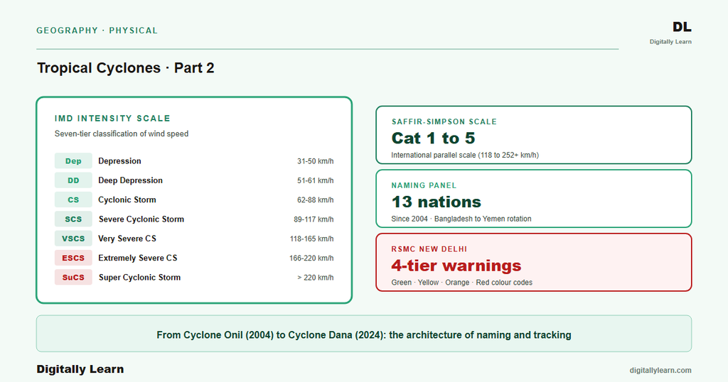 Tropical Cyclones in the Indian Ocean Part 2: Classification, Naming, and Tracking Architecture