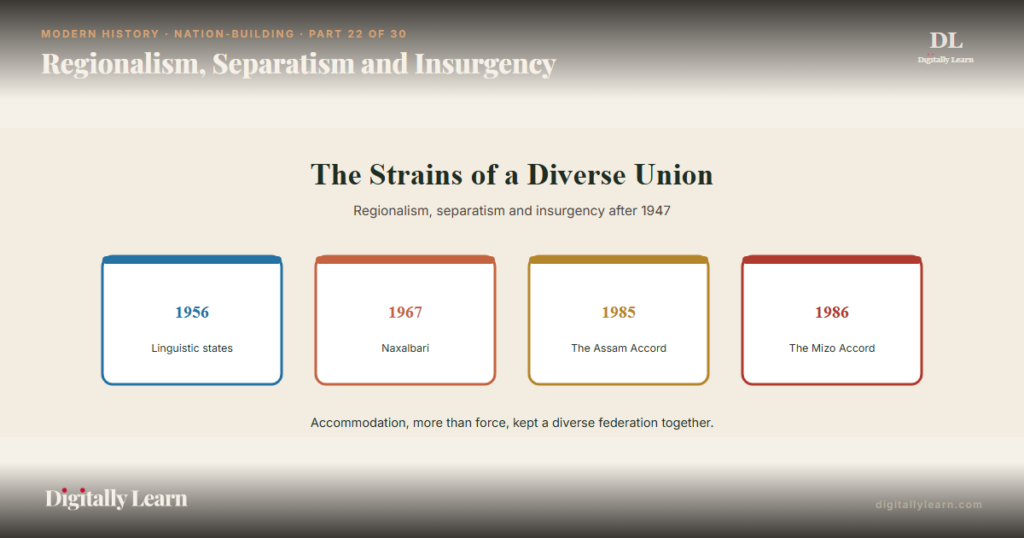 Regionalism, Separatism and Insurgency